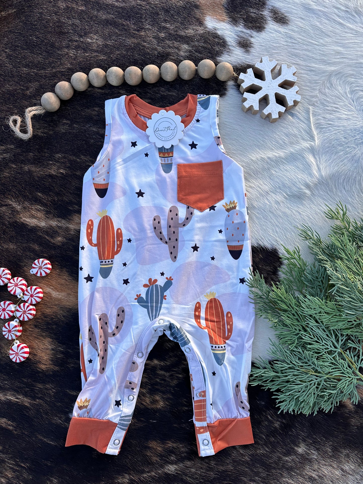 Desert Cactus Romper