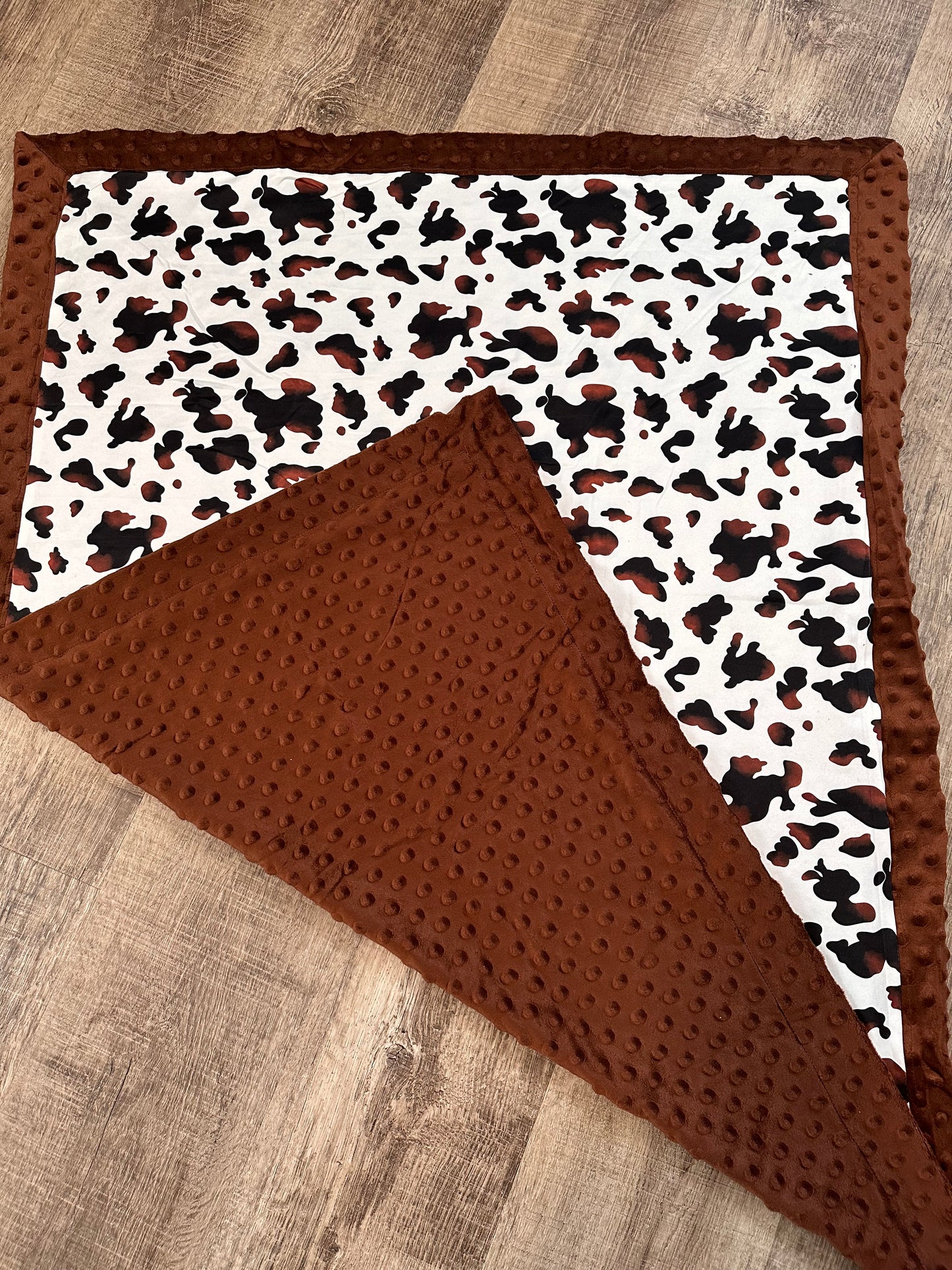 Cow Minky Blanket