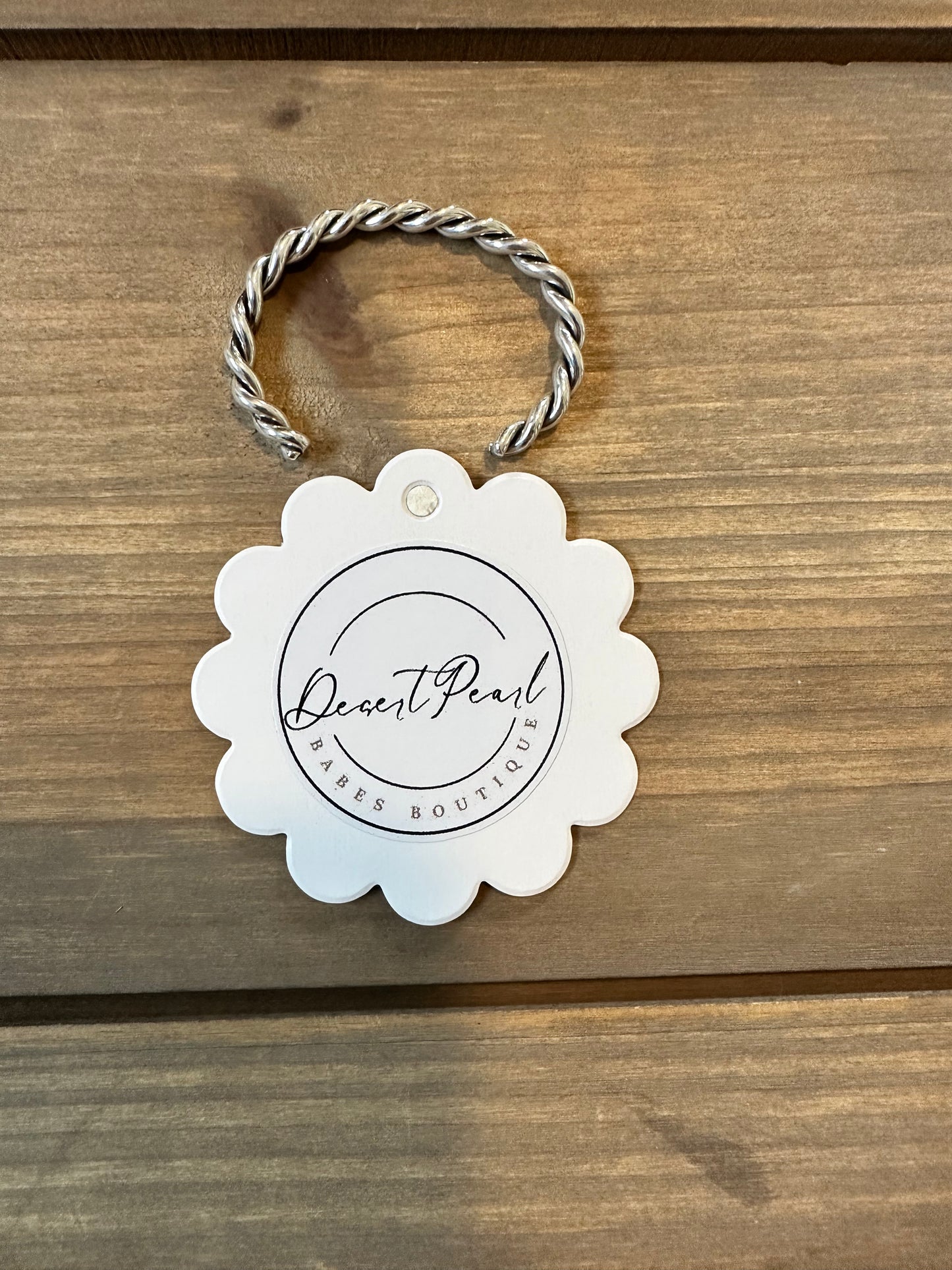 Twisted Silver Bracelet