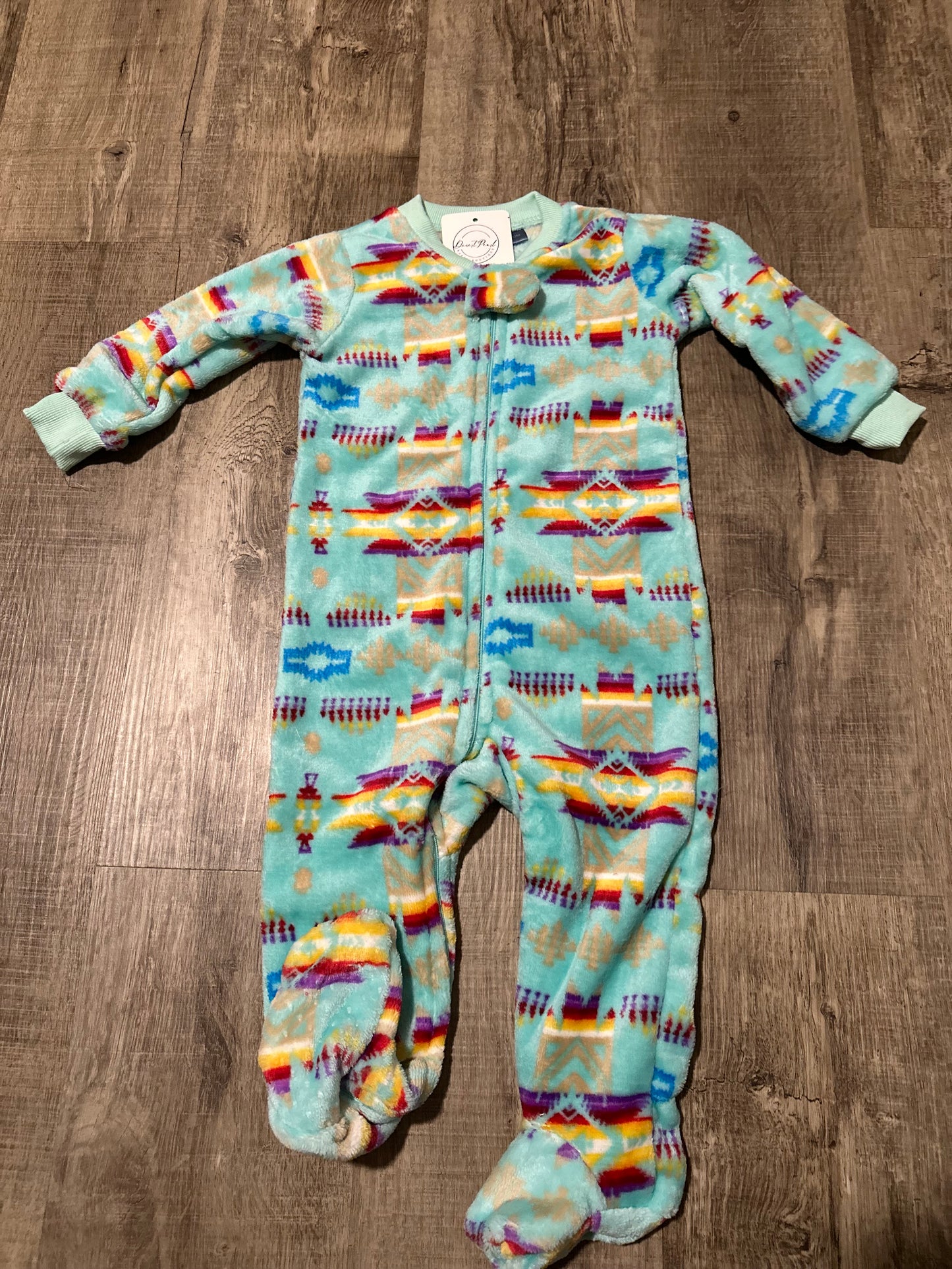 Pendelton Print Fuzzy Jammies