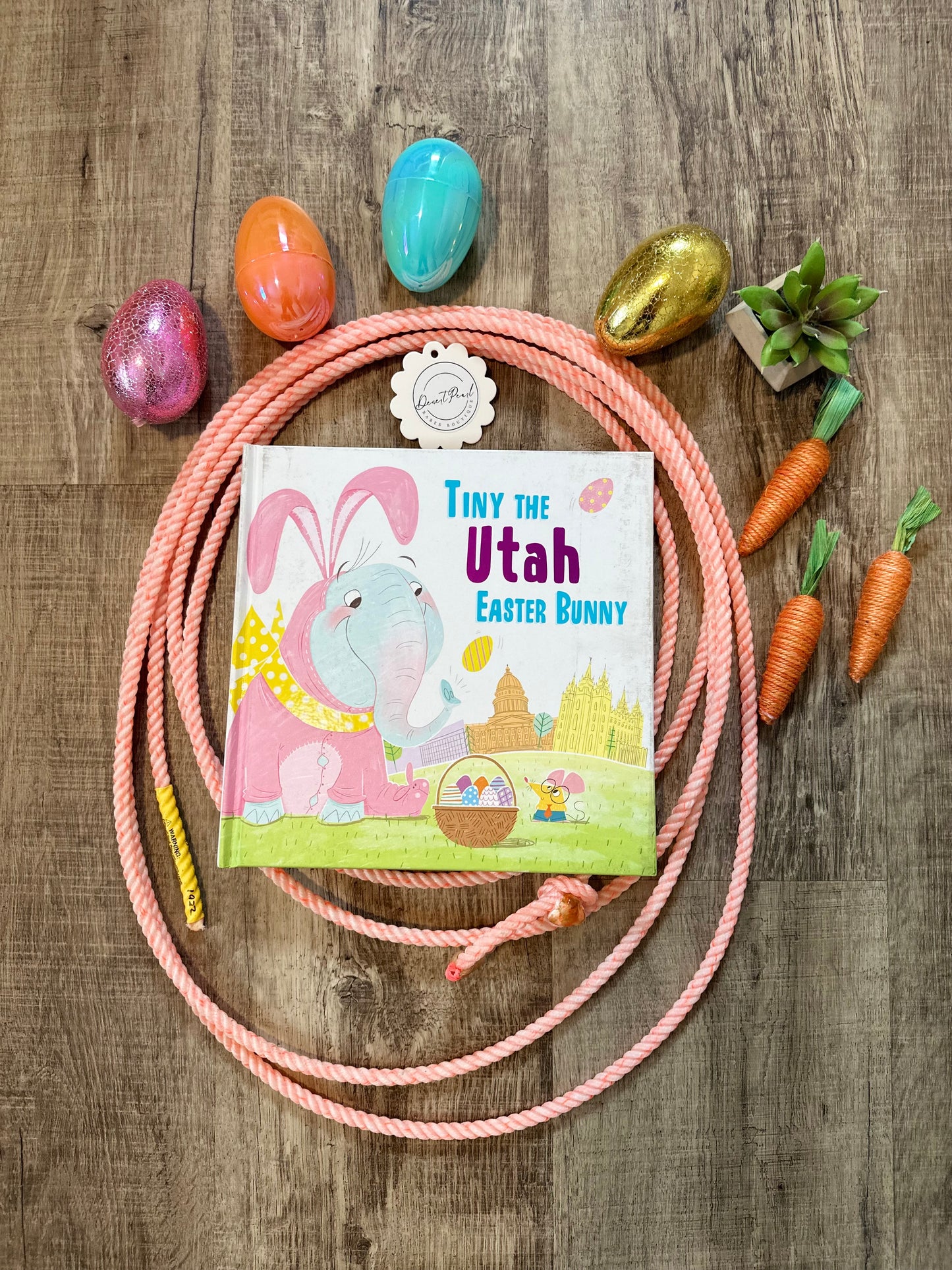 Tiny the Utah Easter Bunny